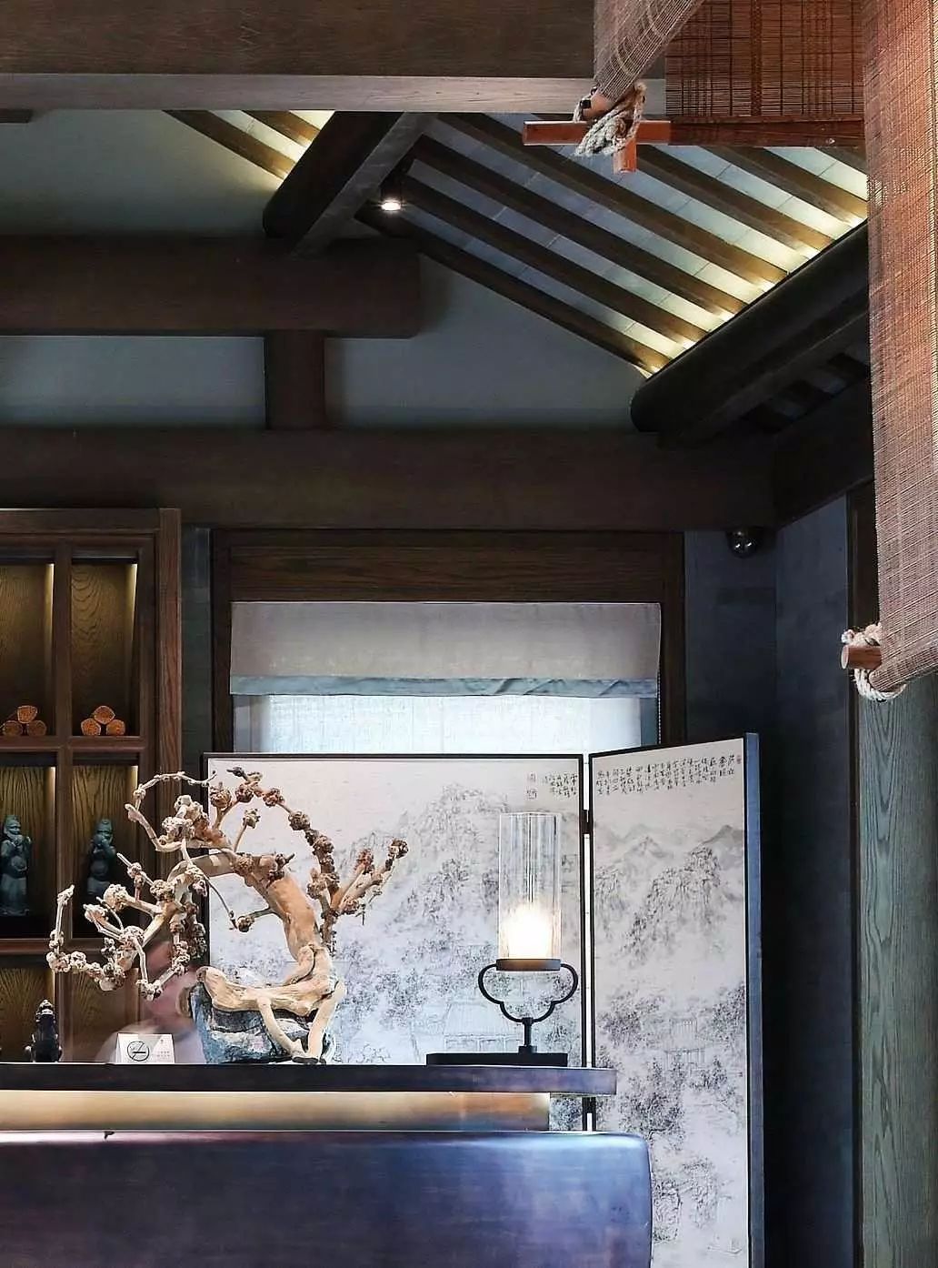 新中式玄關，推開門就讓人驚艷到心!