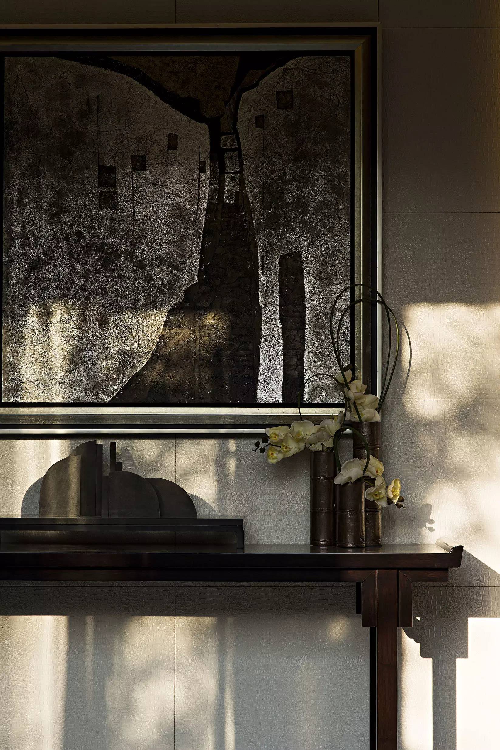 新中式玄關(guān)，推開門就讓人驚艷到心!