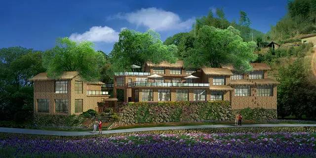 螞蟻尚墅，在山谷的花田美舍里生活