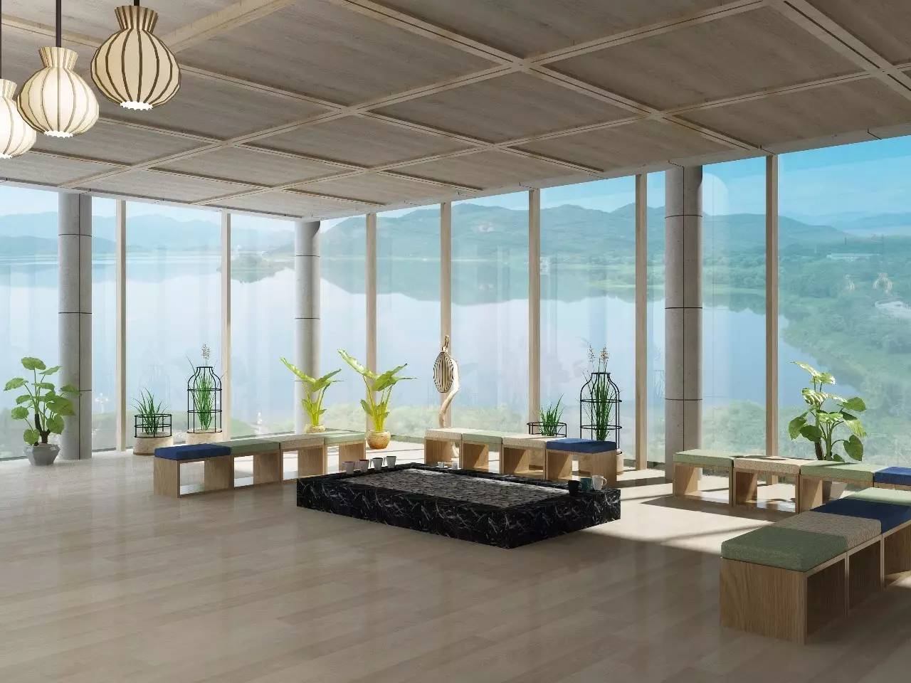 湖州嶺霧，在云霧之巔把自然搬進(jìn)屋內(nèi)