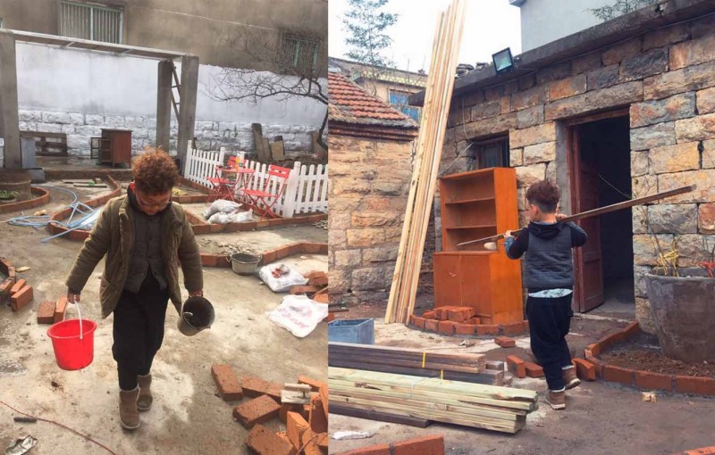 桃花源，有花為伴有茶糊口每一天都是美好光陰