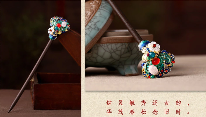 古典簪子頭飾民族風(fēng)精致盤發(fā)頭飾