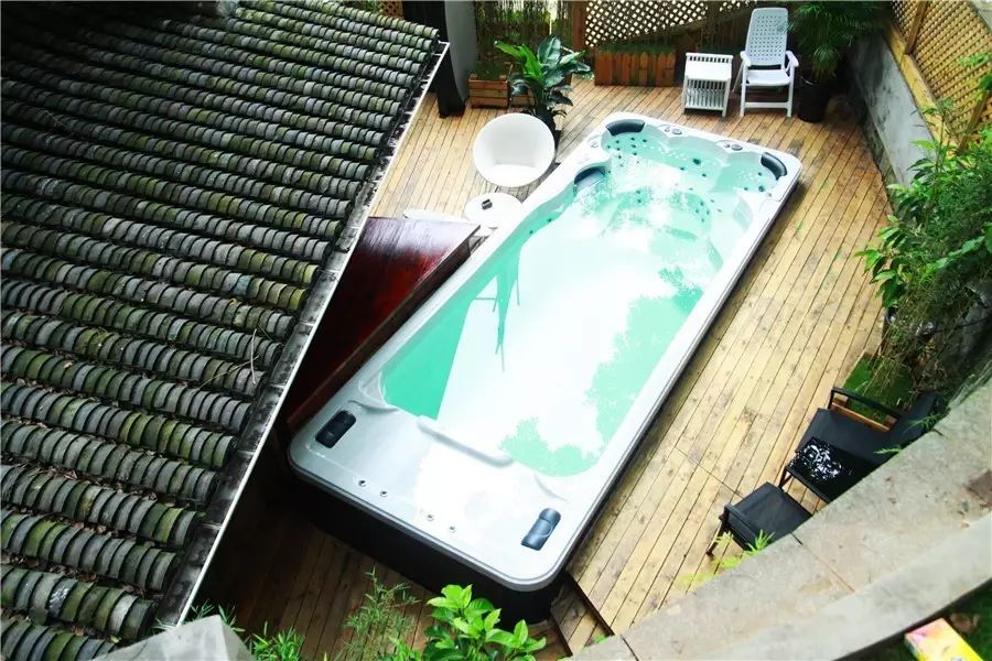 杭州·若白雅苑，擁有無邊泳池「最好泡民宿」