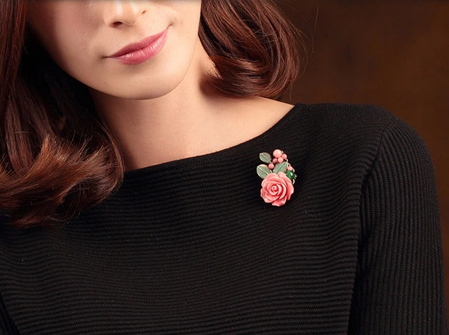 復(fù)古家佳樂文學(xué)胸針古典胸花飾品