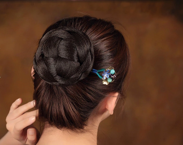 古典宮廷家佳樂文學(xué)手工簪子盤發(fā)頭飾