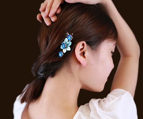 手工民族風發(fā)卡頭花發(fā)梳頭飾