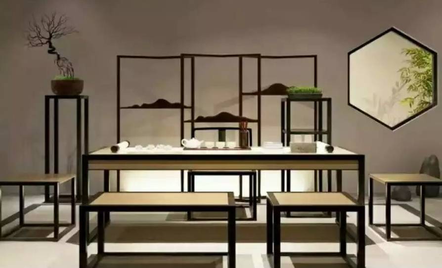 當新中式書房遇上茶室