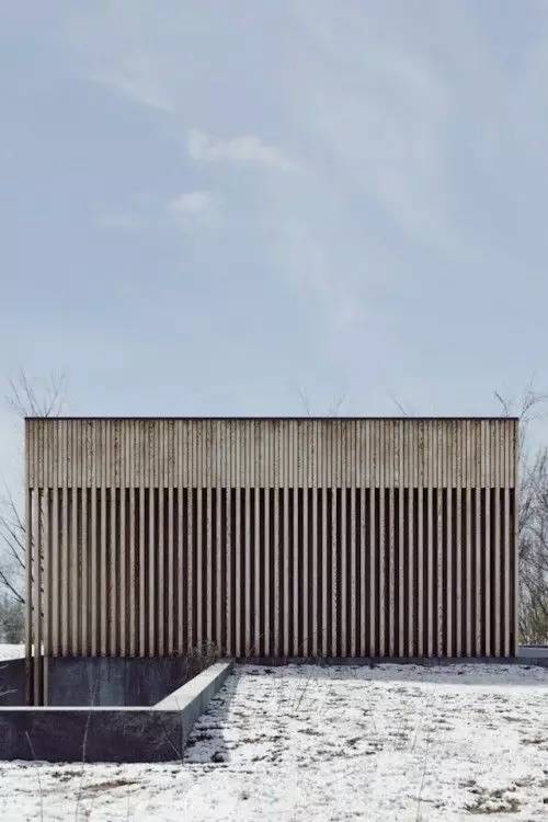 木格柵建筑，次序中的美