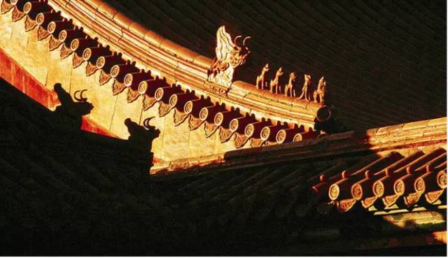 古建筑，一片瓦，遮風擋雨