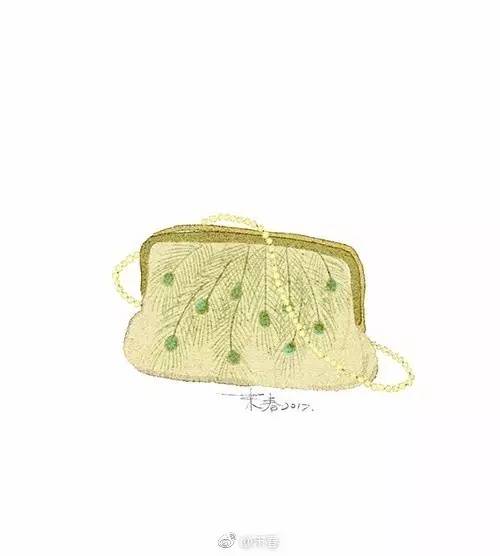 獨特中國美，最美插畫，膚如凝脂珠圓玉潤民國