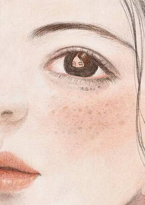 獨(dú)特中國(guó)美，最美插畫，膚如凝脂珠圓玉潤(rùn)民國(guó)