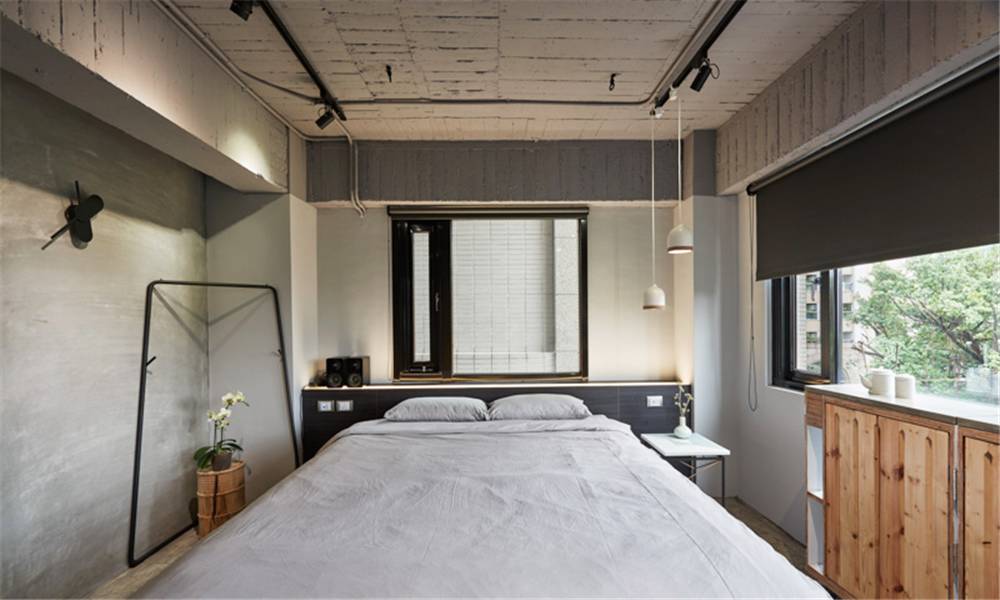 水泥毛坯房遇到中式禪意，最原生態(tài)的高級灰典