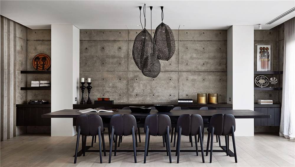 水泥毛坯房遇到中式禪意，最原生態(tài)的高級灰典