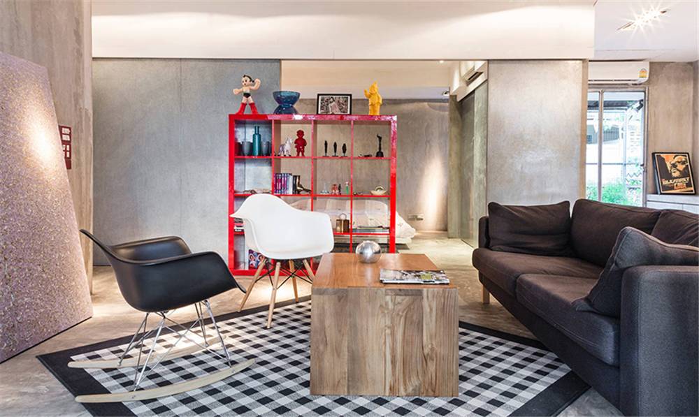 水泥毛坯房遇到中式禪意，最原生態(tài)的高級灰典