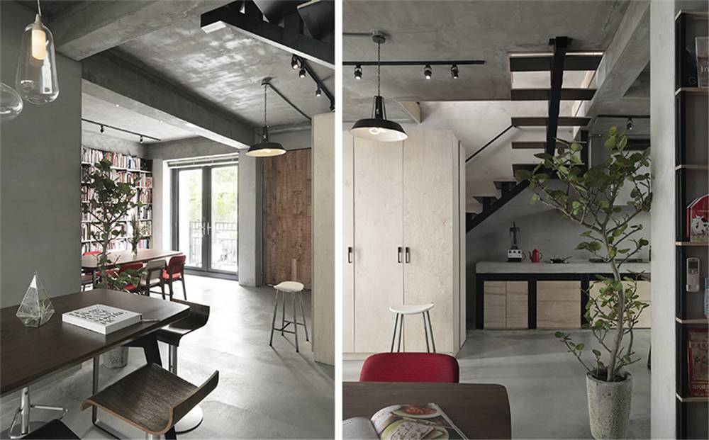 水泥毛坯房遇到中式禪意，最原生態(tài)的高級(jí)灰典