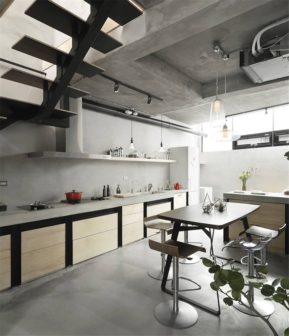 水泥毛坯房遇到中式禪意，最原生態(tài)的高級(jí)灰典