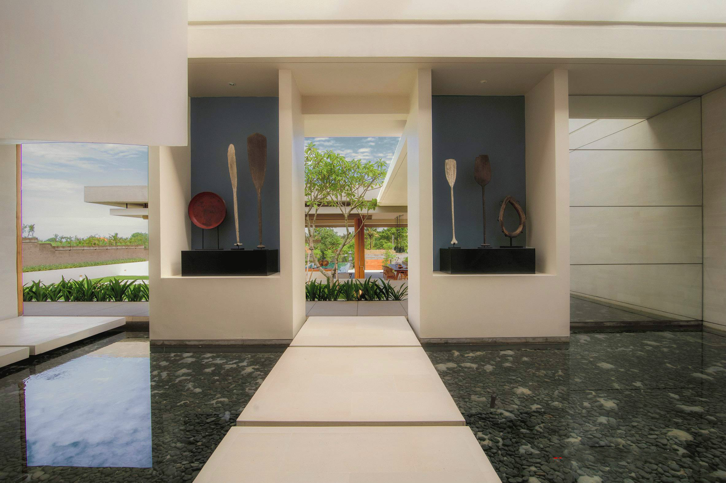 印度臨海別墅設(shè)計 新中式建筑中的木與石