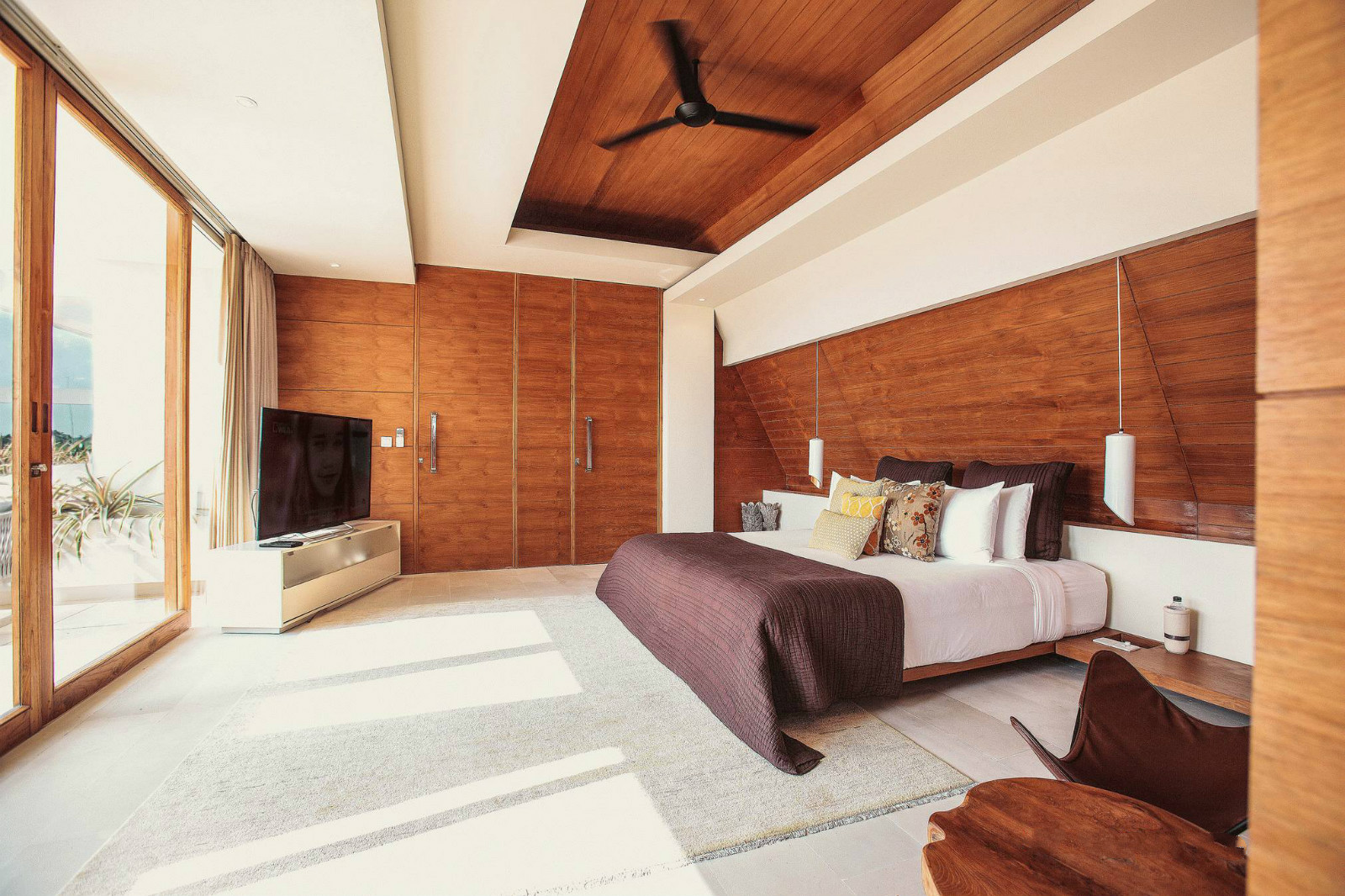 印度臨海別墅設計 新中式建筑中的木與石