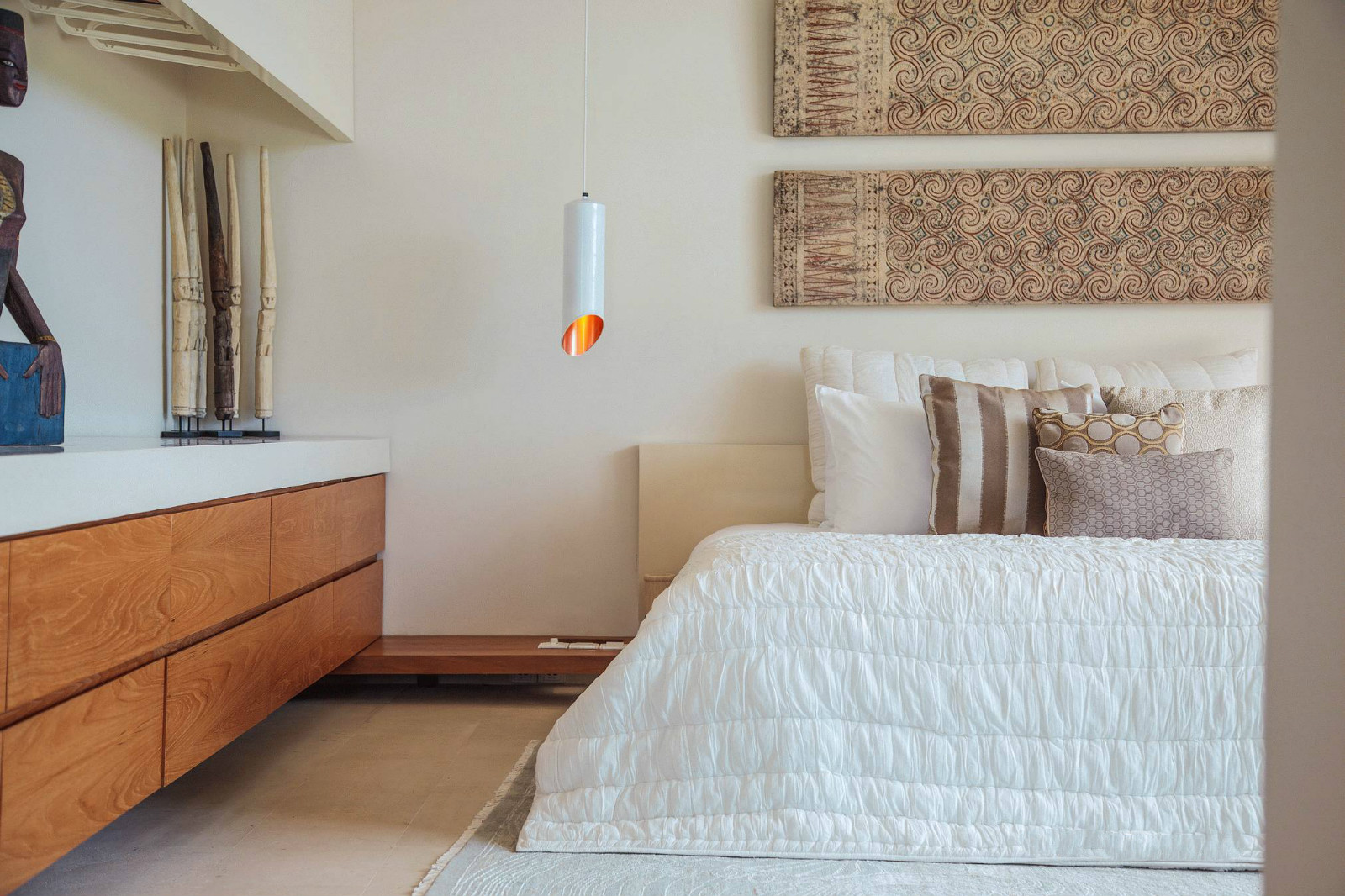 印度臨海別墅設計 新中式建筑中的木與石