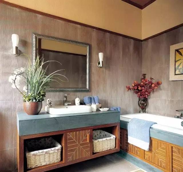 原來(lái)衛(wèi)生間也可以高大上，新中式衛(wèi)生間設(shè)計(jì)