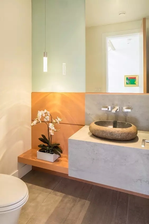 原來(lái)衛(wèi)生間也可以高大上，新中式衛(wèi)生間設(shè)計(jì)