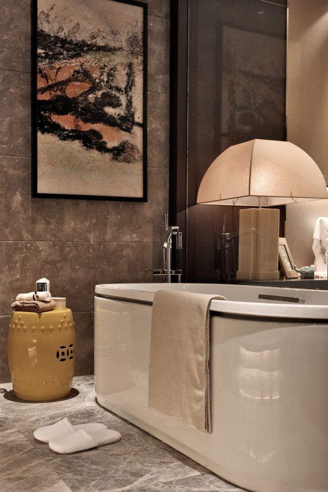 原來(lái)衛(wèi)生間也可以高大上，新中式衛(wèi)生間設(shè)計(jì)