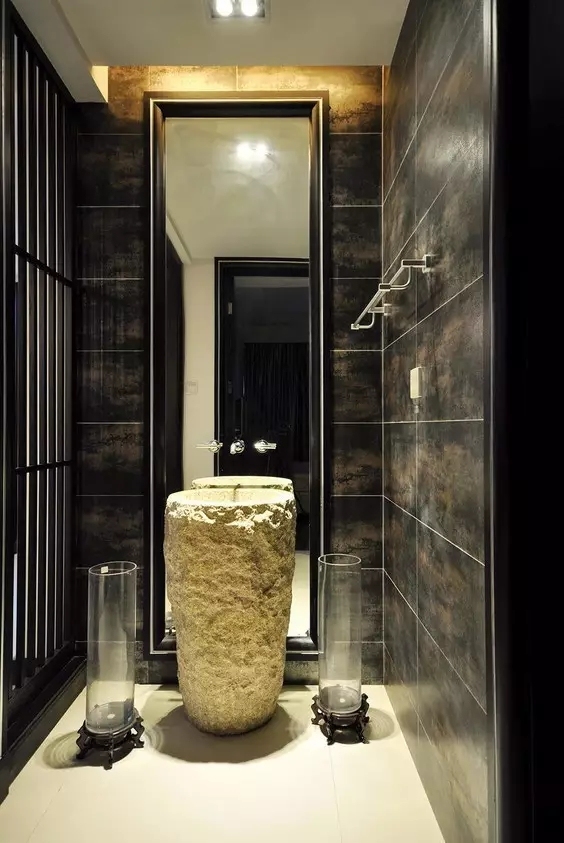 原來衛(wèi)生間也可以高大上，新中式衛(wèi)生間設(shè)計(jì)