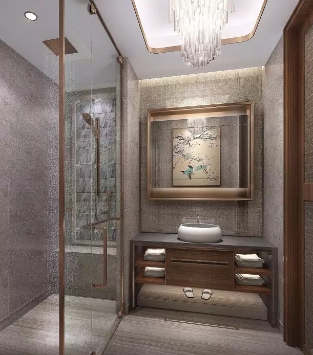 原來衛(wèi)生間也可以高大上，新中式衛(wèi)生間設(shè)計
