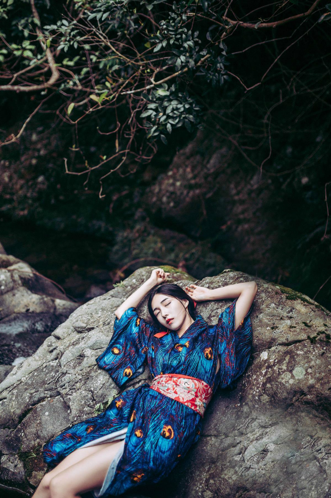 高貴冷艷的古裝女子攝影