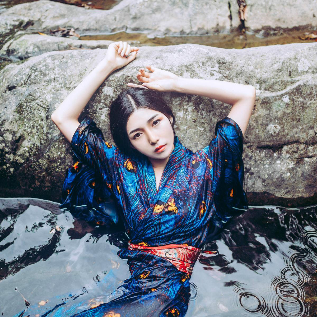 高貴冷艷的古裝女子攝影