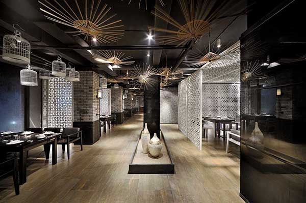 簡約時(shí)尚的東方美，意境餐廳設(shè)計(jì)