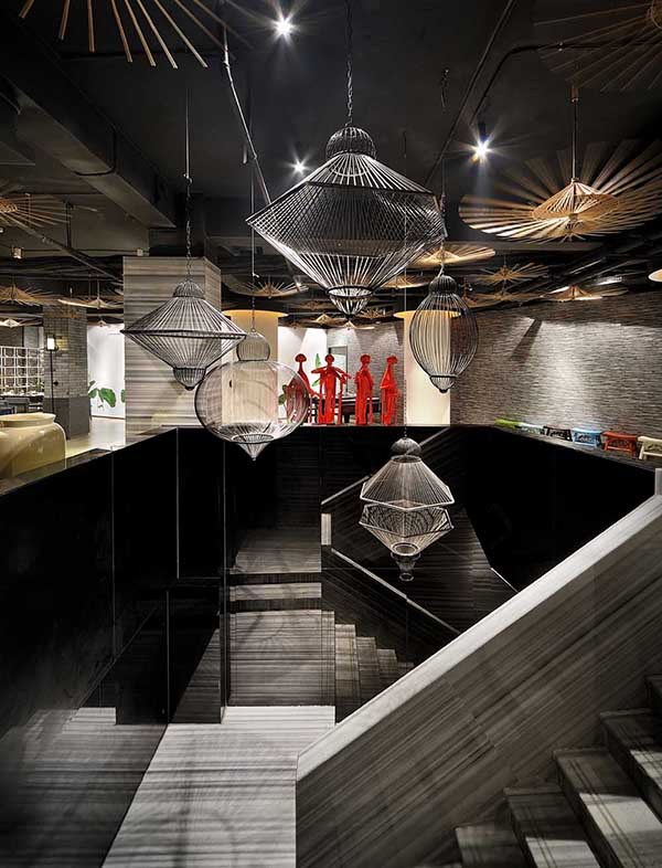 簡(jiǎn)約時(shí)尚的東方美，意境餐廳設(shè)計(jì)