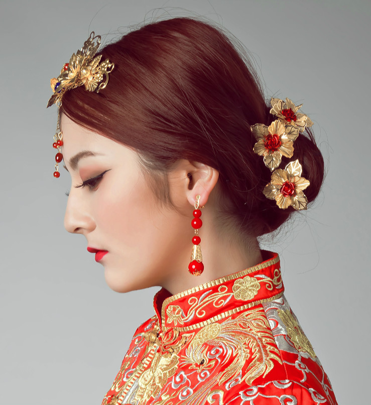 家佳樂文學中式新娘頭飾