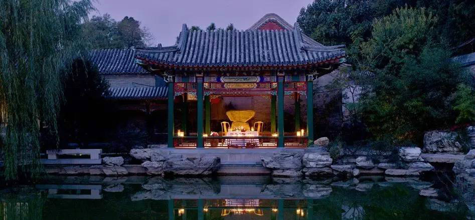 新中式建筑，安縵中式酒店