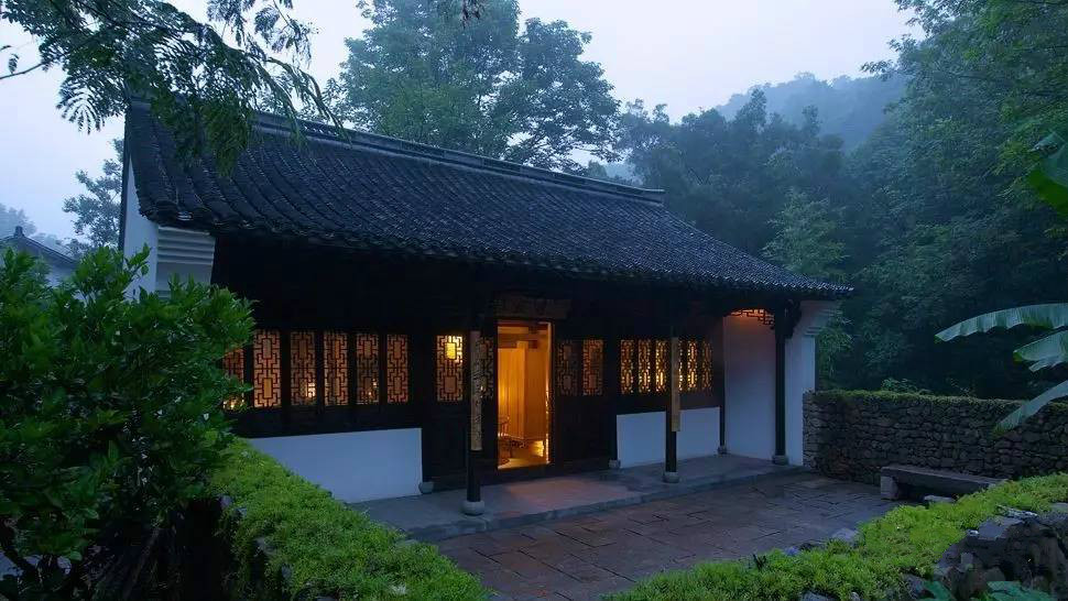 新中式建筑，安縵中式酒店