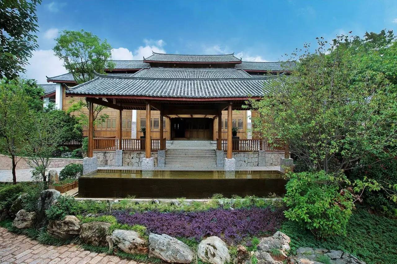 新中式建筑，安縵中式酒店