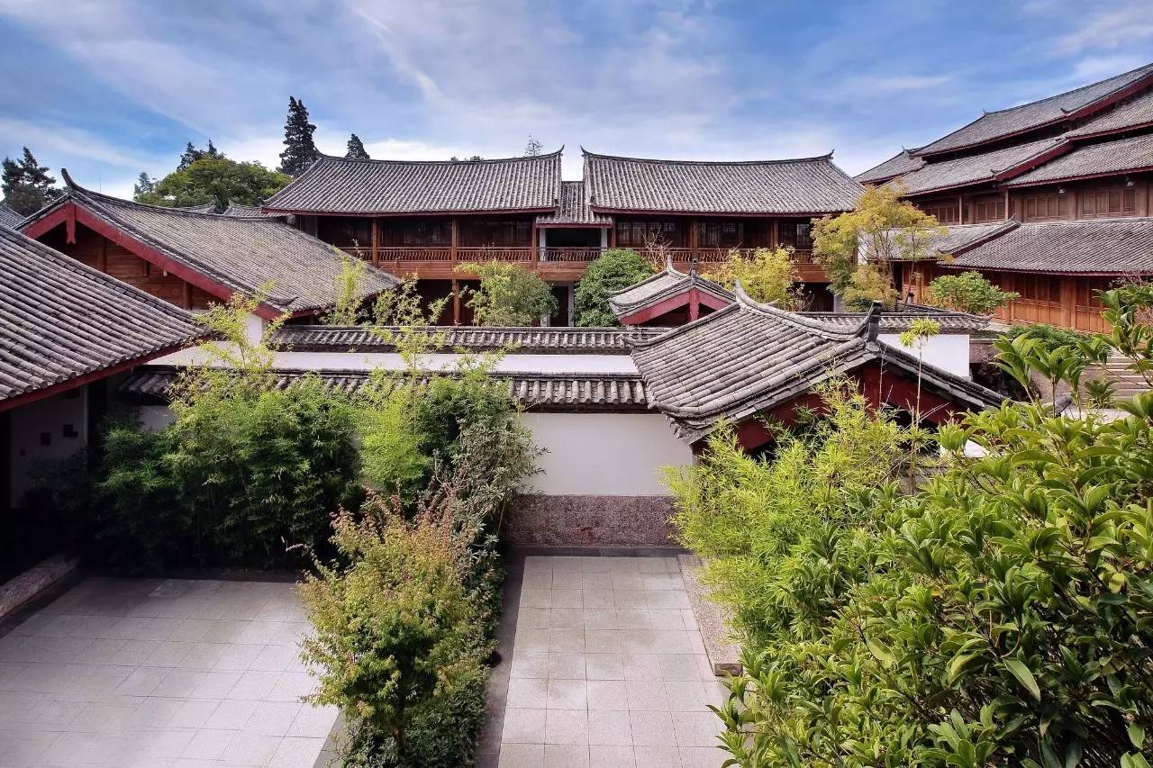 新中式建筑，安縵中式酒店