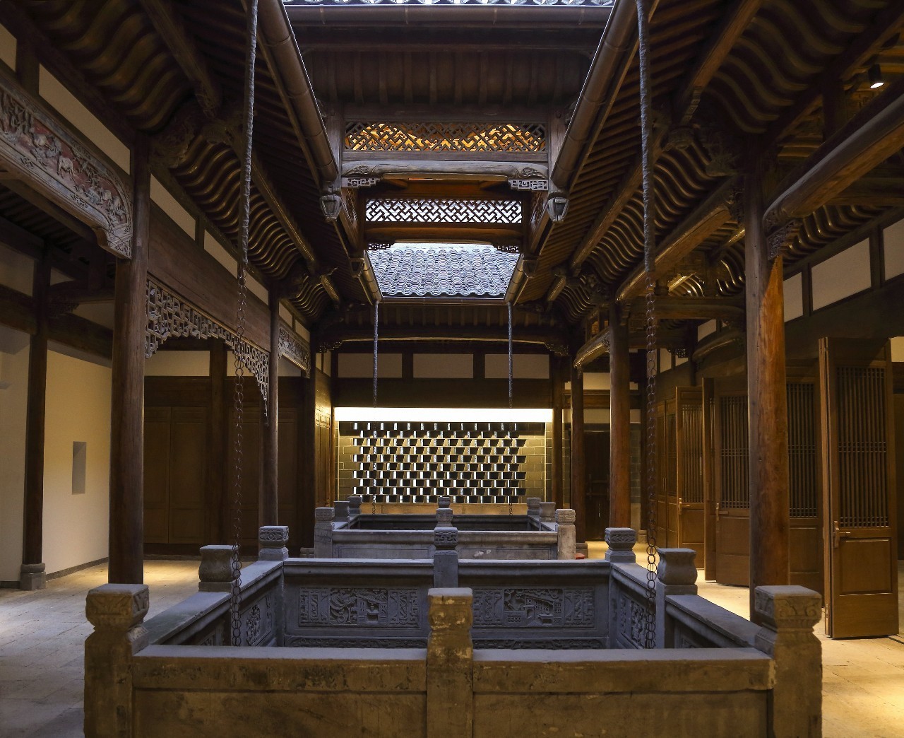 新中式建筑，安縵中式酒店