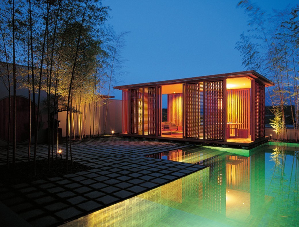 新中式建筑，涵碧樓中式酒店