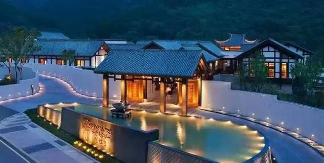 新中式建筑，悅榕莊中式酒店