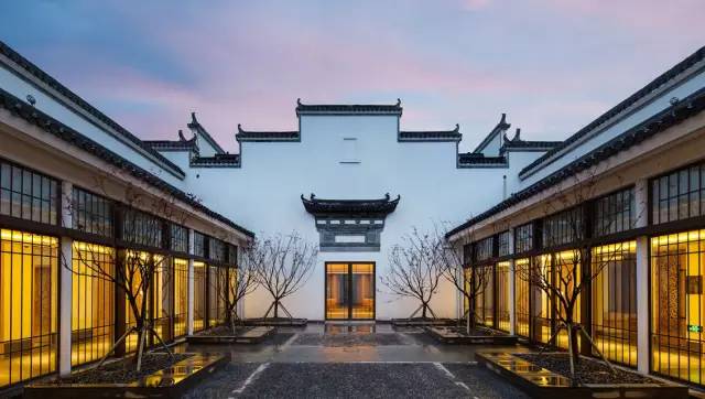 新中式建筑，悅榕莊中式酒店