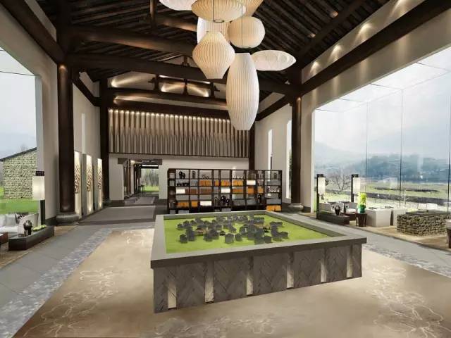 新中式建筑，悅榕莊中式酒店