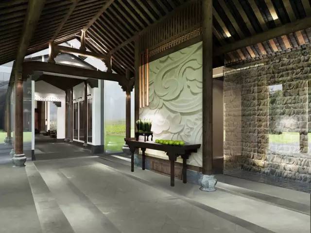 新中式建筑，悅榕莊中式酒店