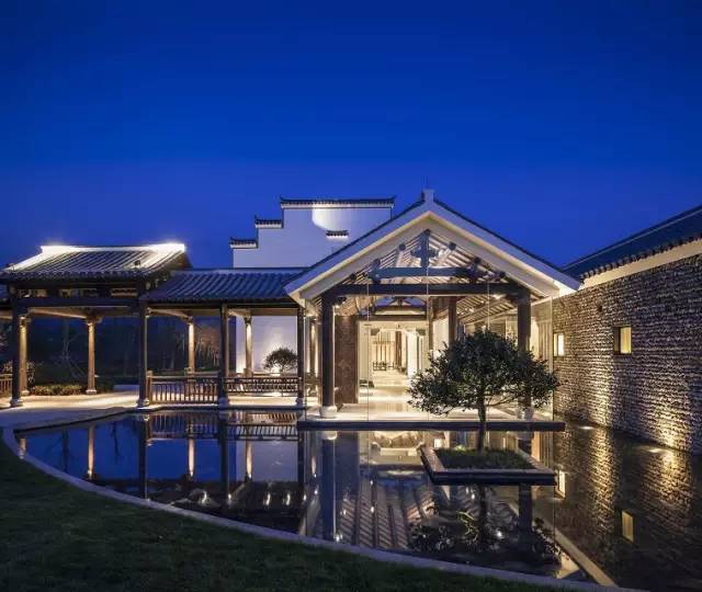 新中式建筑，悅榕莊中式酒店