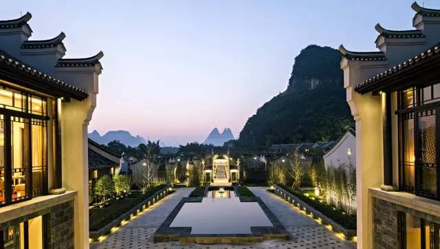 新中式建筑，悅榕莊中式酒店