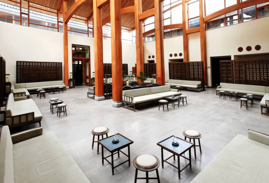 新中式建筑，柏聯(lián)中式酒店