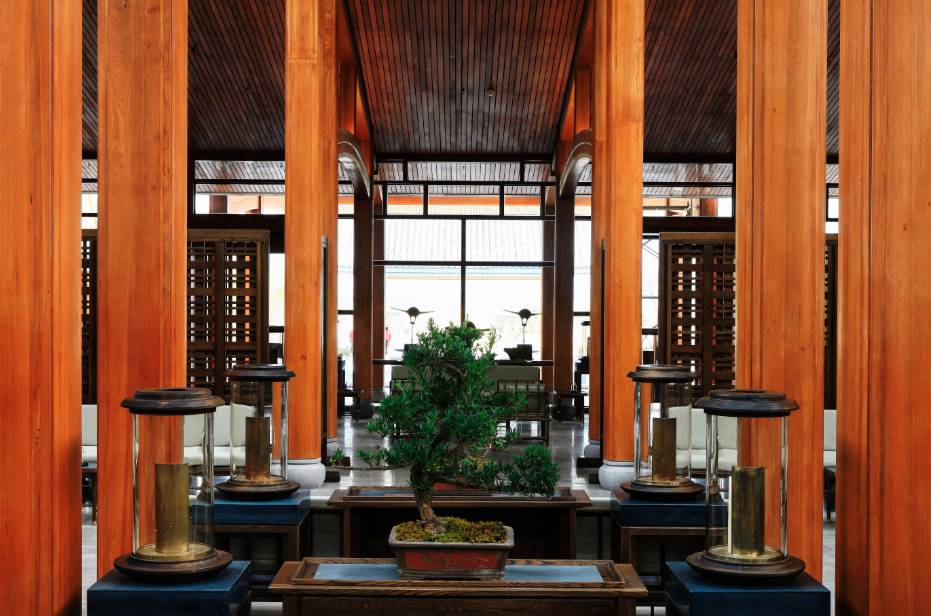 新中式建筑，柏聯(lián)中式酒店