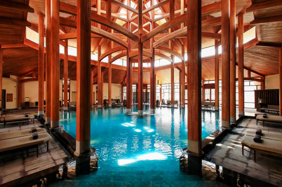 新中式建筑，柏聯(lián)中式酒店