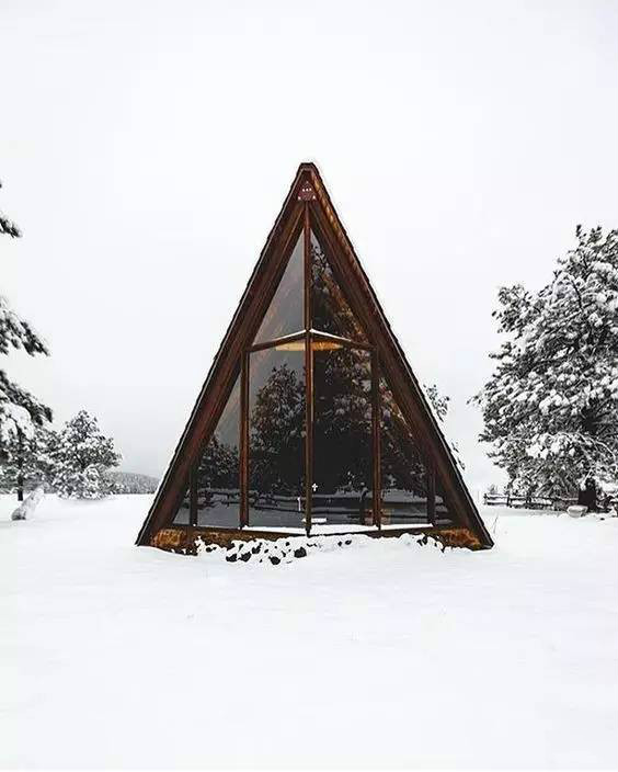 新中式建筑，創(chuàng)意三角屋