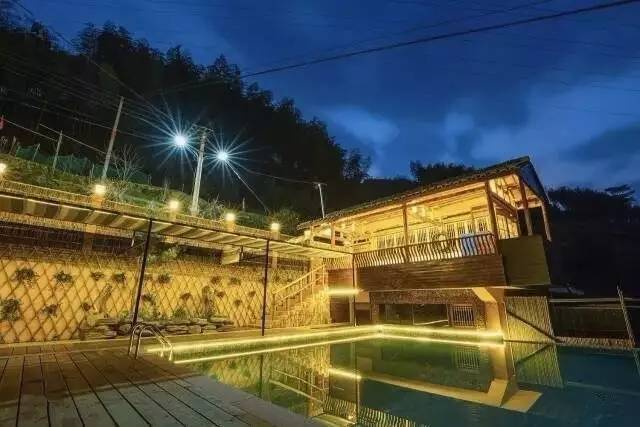 閑思居民宿，暢游在清涼山泉